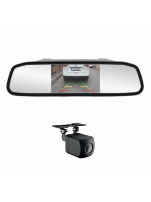 Bezdrátový parkovací systém PNI Escort P20 se 4,3palcovým displejem ve zpětném zrcátku a kamerou