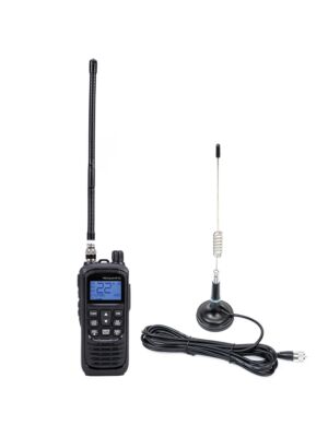 PNI Escort HP 92 Multi Standard 4W, 12-24V AM-FM PŘENOSNÝ BALÍČEK CB RÁDIOVÉ STANICE S PNI ML29 CB anténou s magnetem