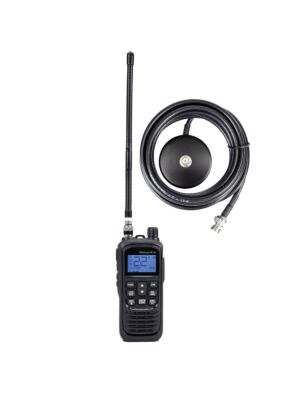PNI Escort HP 92 Multi Standard 4W, 12-24V AM-FM přenosná sada CB rádiové stanice s magnetickou základnou BNC