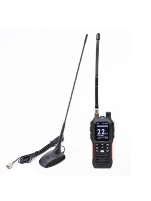 PNI Escort HP 102 Multi Standard přenosná CB rádiová stanice, 4W, 12V-24V, AM-FM s PNI Extra 48 CB anténou s magnetem