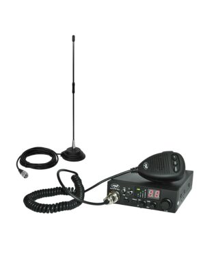 CB PNI ESCORT Sada rádiových stanic HP 8024 ASQ + CB PNI Extra 40 anténa