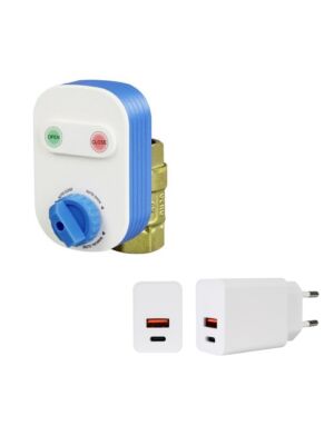 PNI SV160 Smart Water Valve a napájecí balíček CHG300 PNI