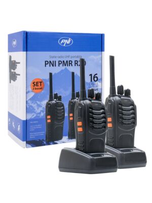 Sada přenosné rádiové stanice UHF PNI PMR R20