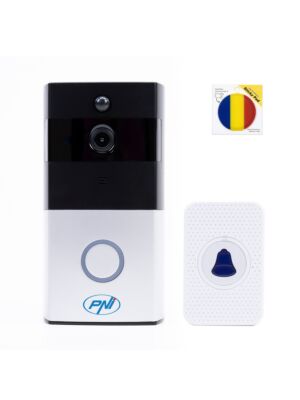 PNI SafeHome PT710B WiFi HD, P2P a balíček Sticky Pad Flag Smart Video Intercom