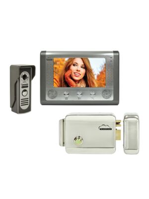 Sada videotelefonu SilverCloud House 715 se 7palcovým LCD displejem a elektromagnetickým Yala SilverCloud YL500