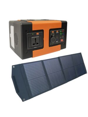 Elektrárna PNI GreenHouse SP606 42Ah 537,6Wh 600W s 80W solárním panelem