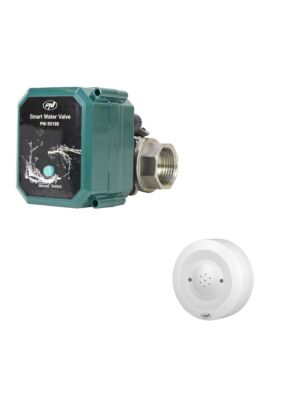 Sada proti zaplavení Chytrý vodní ventil PNI SV180 s Wi-Fi připojením + Chytrý detektor zaplavení PNI Safe H
