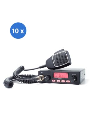 Krabice s 10 kusy CB radiostanice TTi TCB-550 N s automatickým tlumením šumu